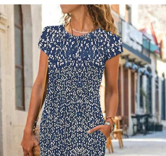 Celina | Maxi Jurk met Print