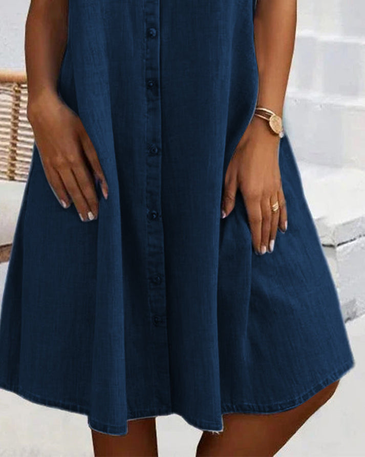 Celina | Charmante Knoopdetail Jurk