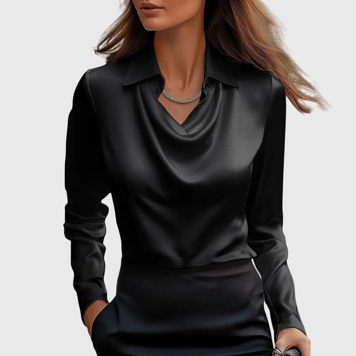 Celina | Luxe Satijnen Blouse
