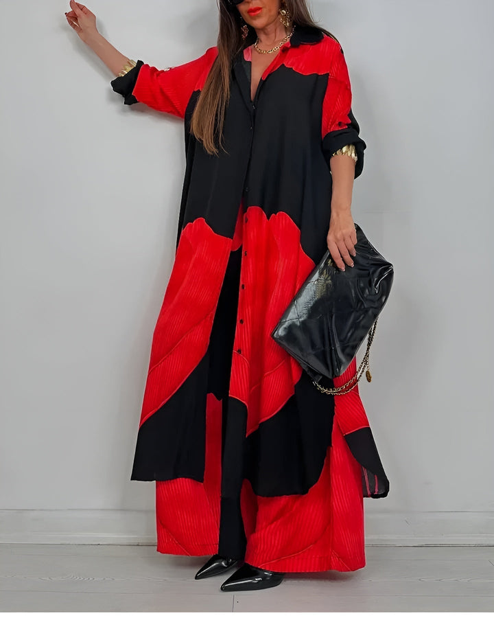 Celina | Statement Flair Driedelige Set