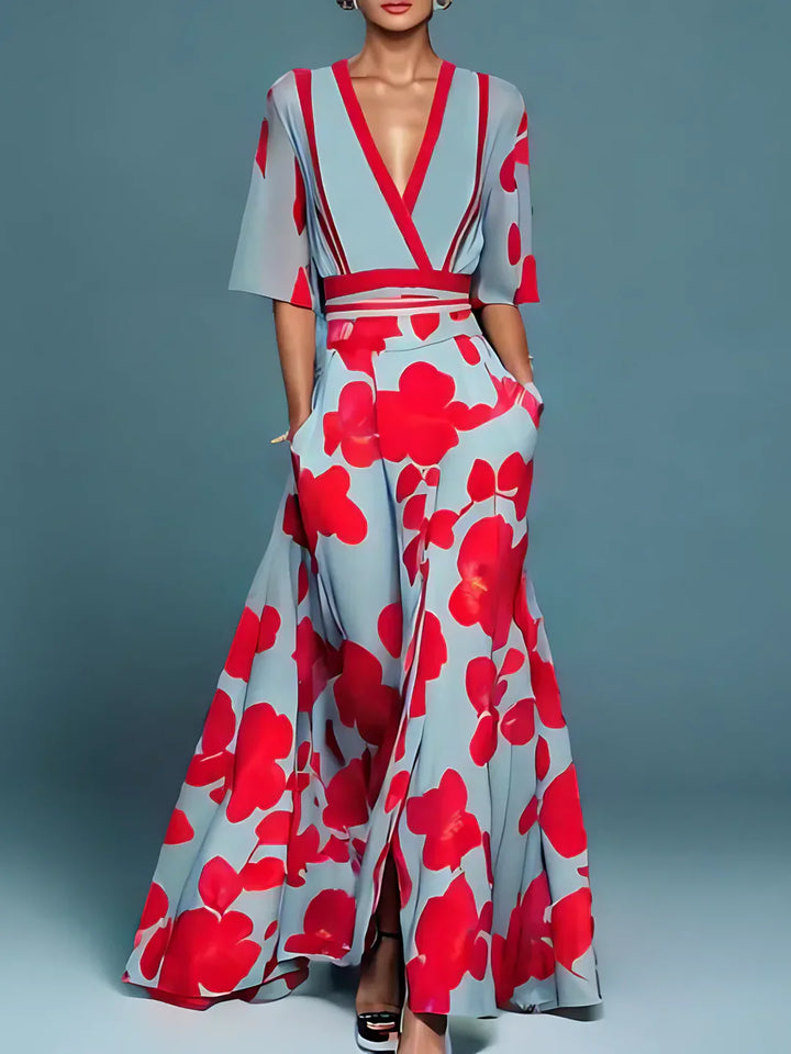 Celina | Elegante Bloemenjurk