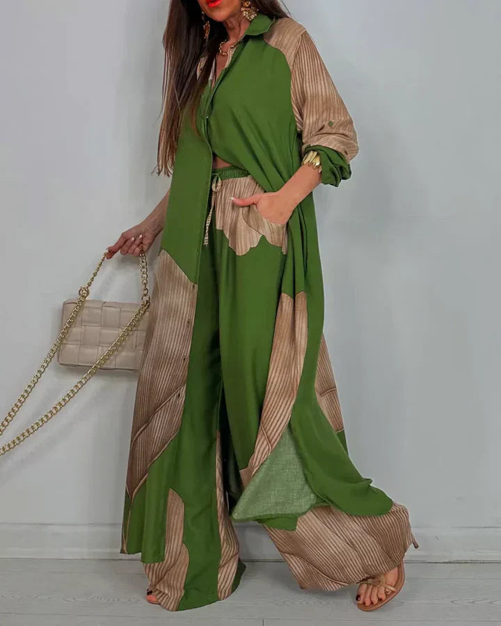 Celina | Statement Flair Driedelige Set