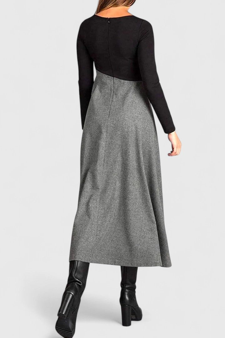 Celina | Lange Mouwen Jurk