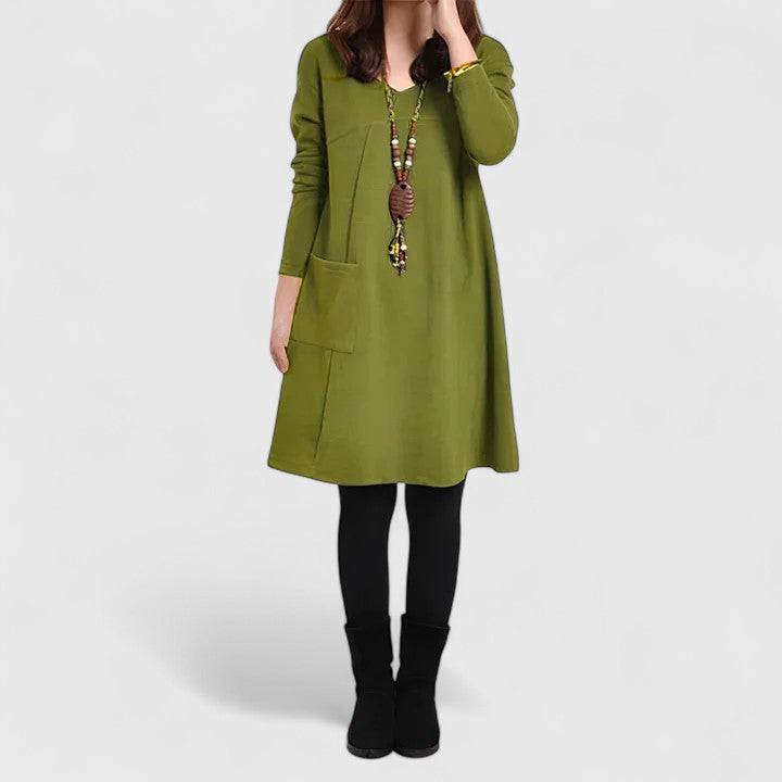 Celina | Tijdloze Elegance Jurk