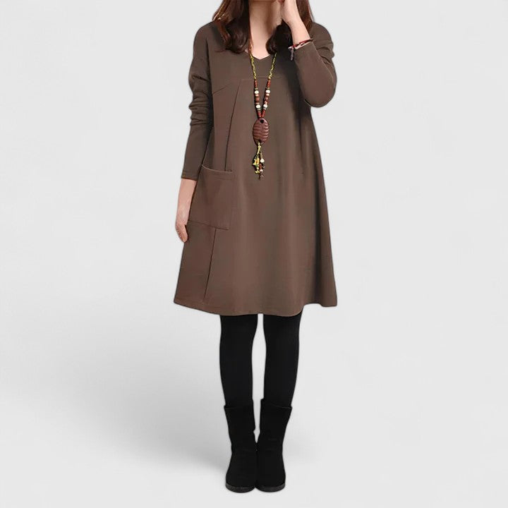 Celina | Tijdloze Elegance Jurk