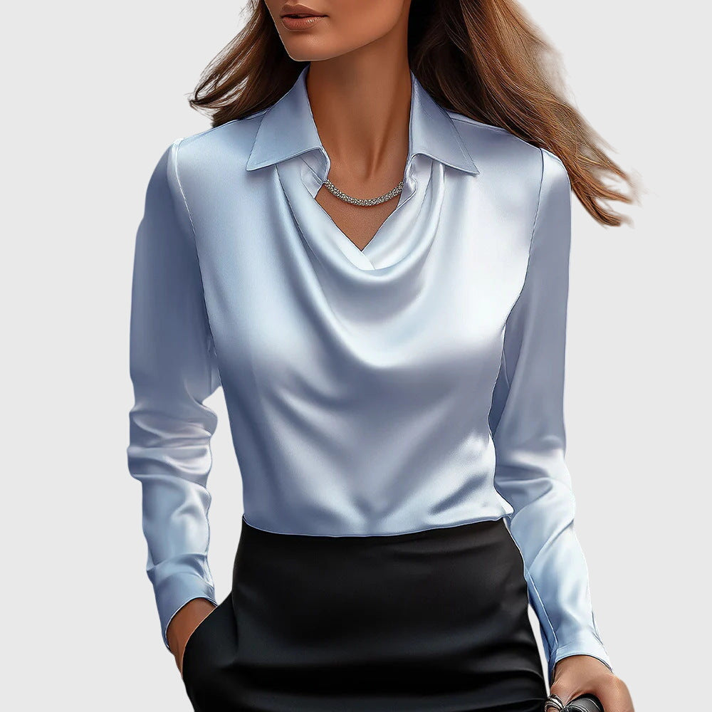 Celina | Luxe Satijnen Blouse