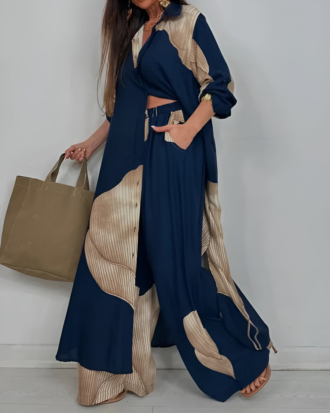 Celina | Statement Flair Driedelige Set