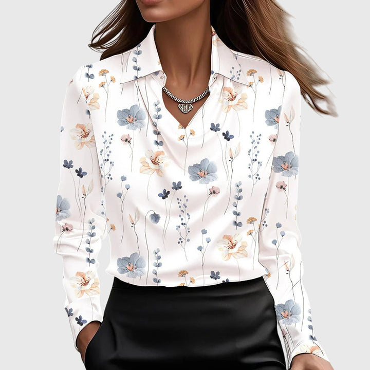 Celina | Luxe Satijnen Blouse
