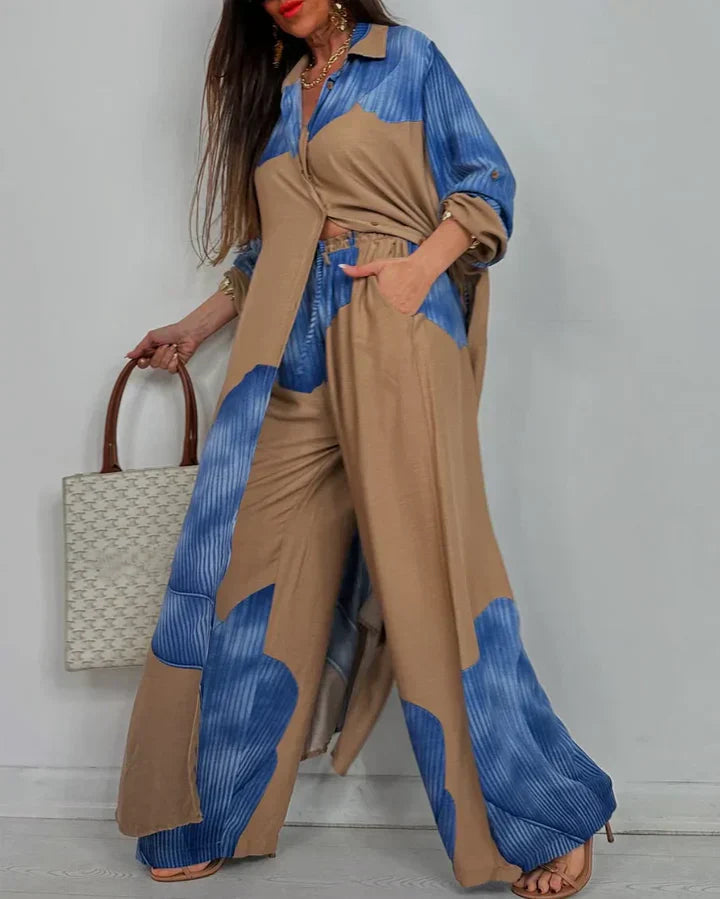 Celina | Statement Flair Driedelige Set
