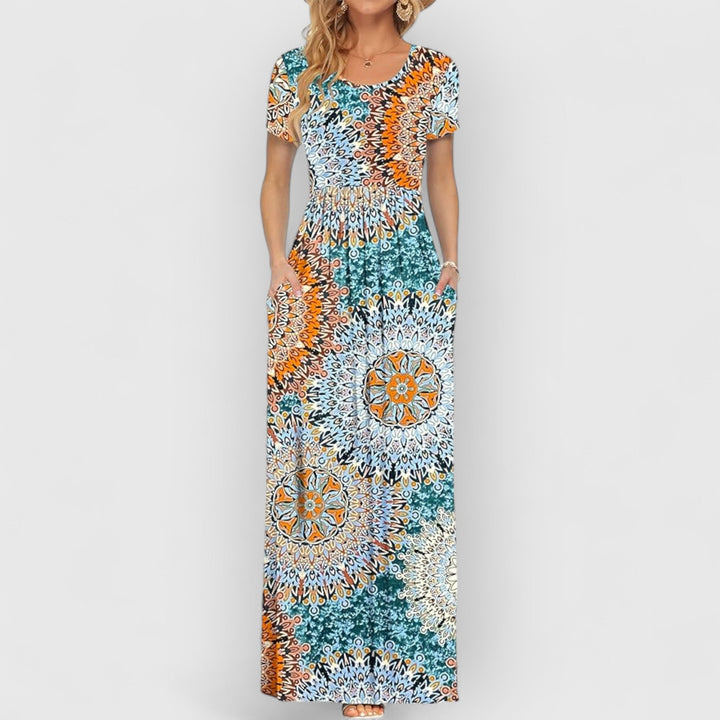 Celina | Maxi Jurk met Zakken
