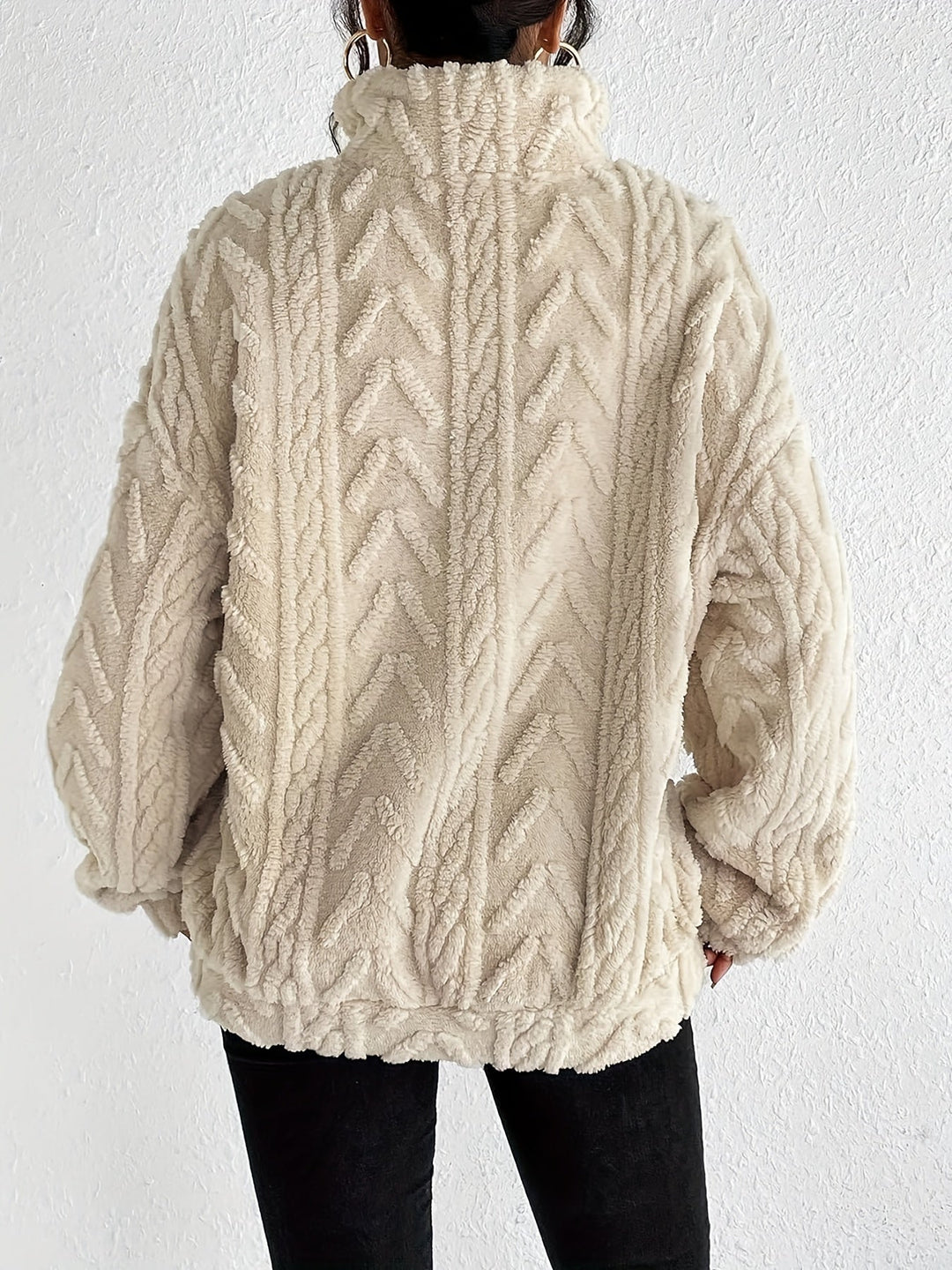 Celina | Zachte Fleece Knit Trui