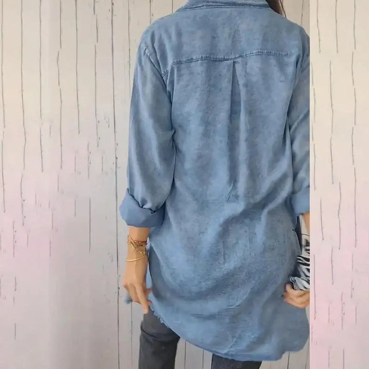 Celina | Denim Casual Overhemdjack
