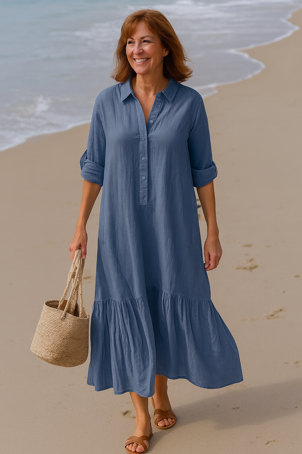Celina | Swing Dress met Kraag