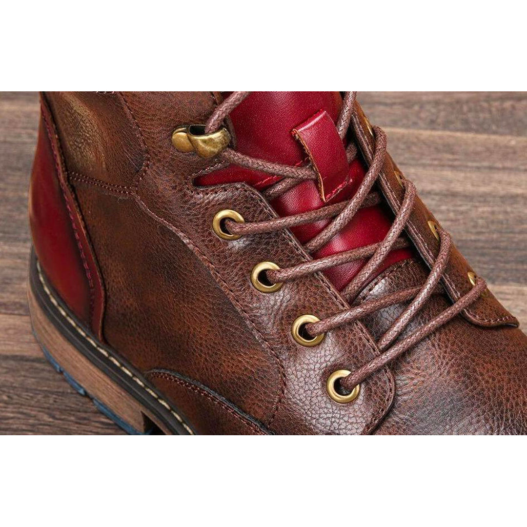 Celina | Luxe Oxford Leren Boots