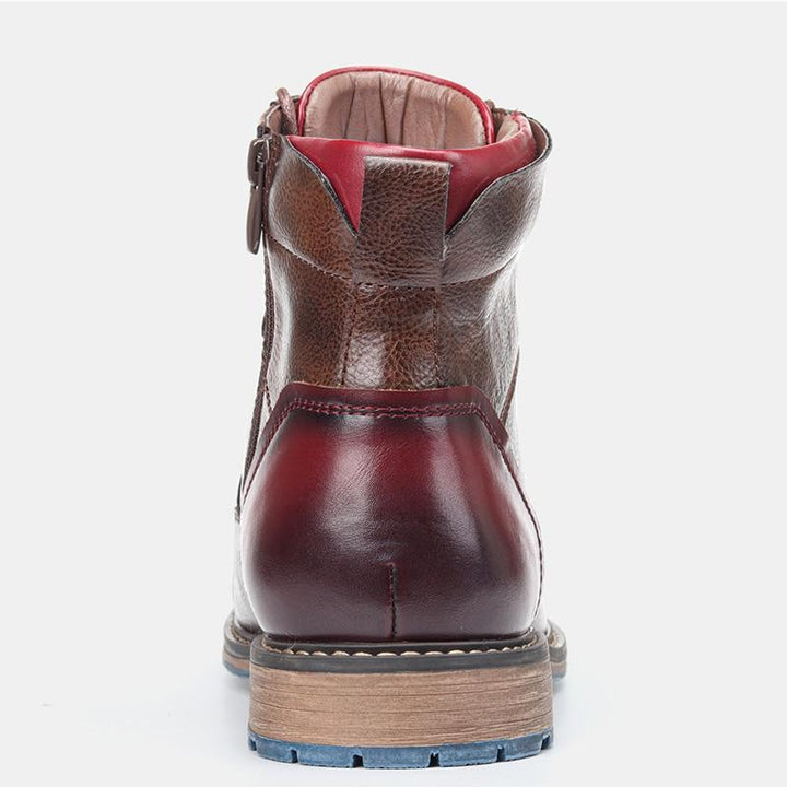Celina | Luxe Oxford Leren Boots