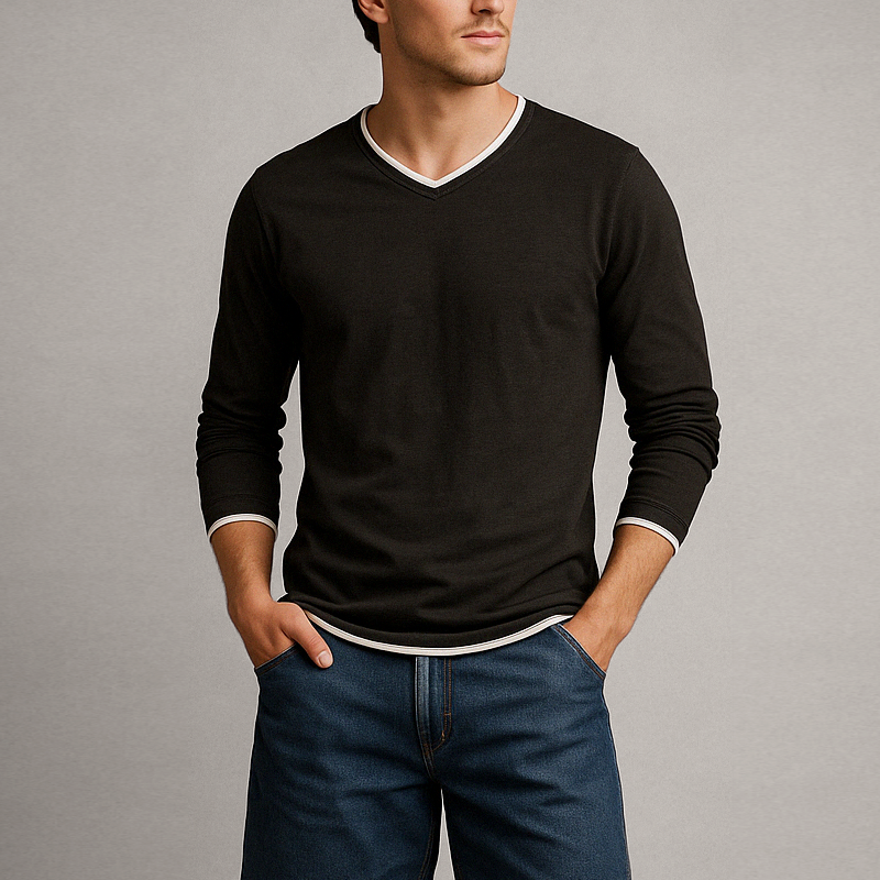 Celina | Lars™ Katoenen Longsleeve