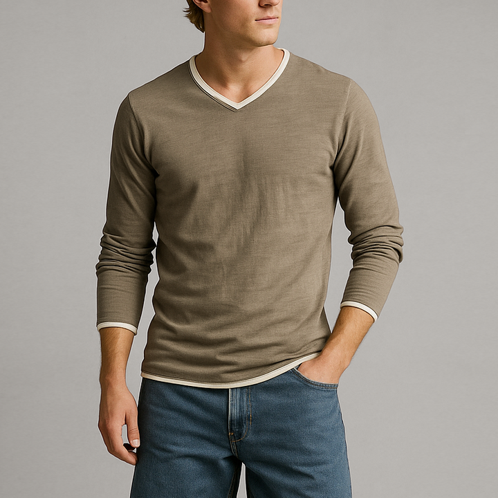 Celina | Lars™ Katoenen Longsleeve