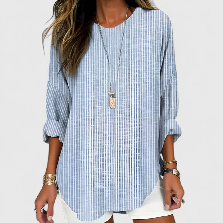 Celina | Gestreepte Blouse