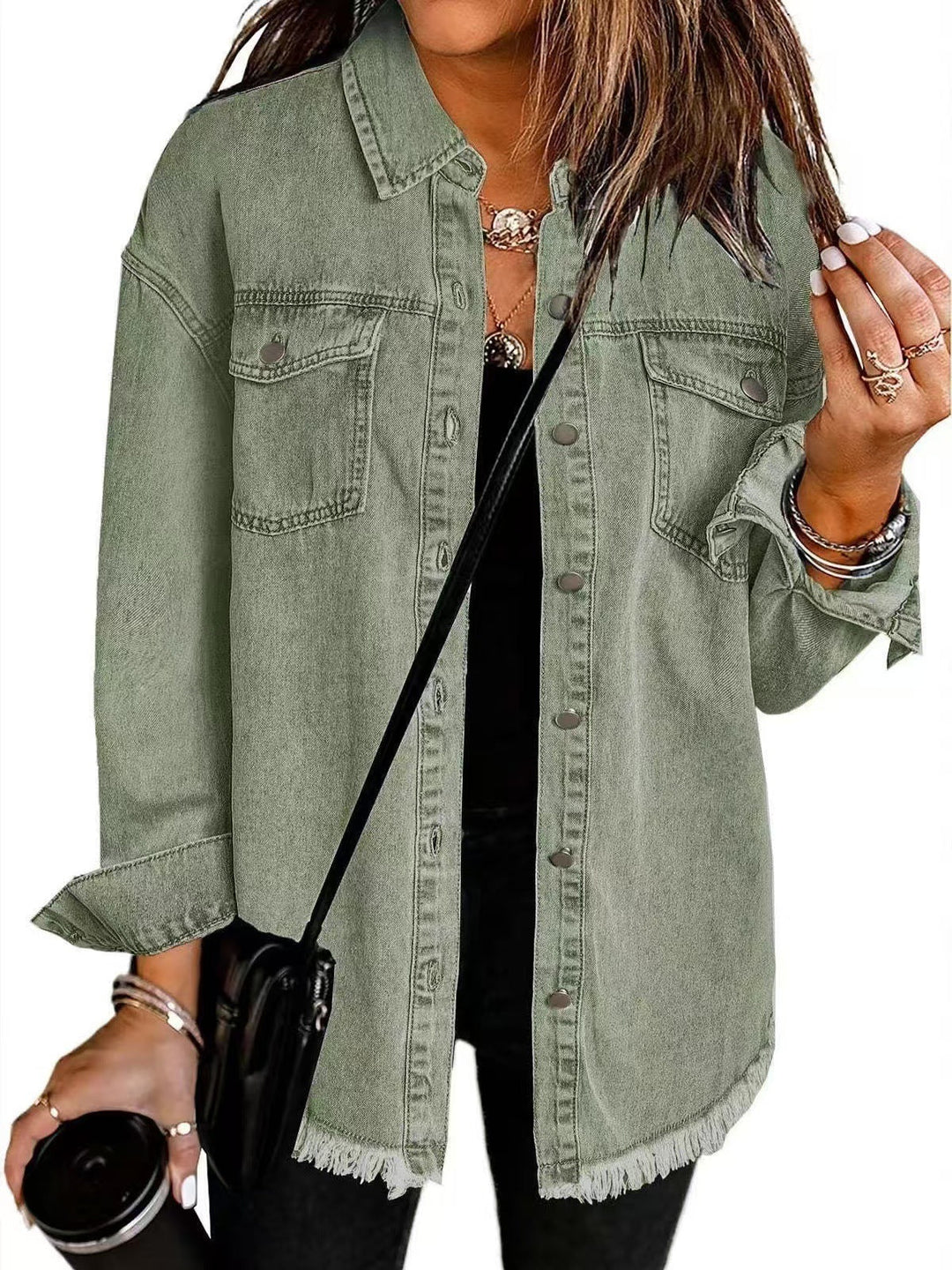 Celina | Denim Tijdloze Vest