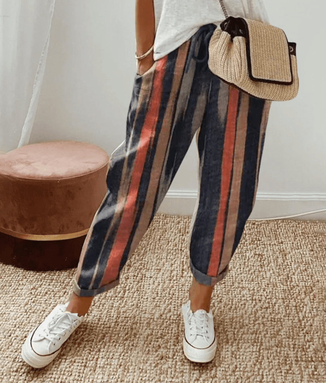 Celina | Elegante Katoen-Linnen Broek