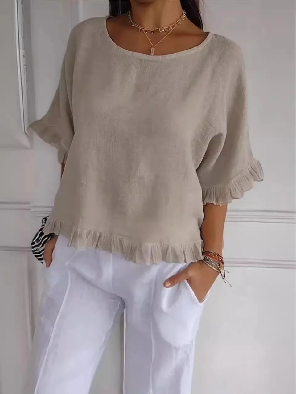 Celina | Luchtige Elegante Blouse