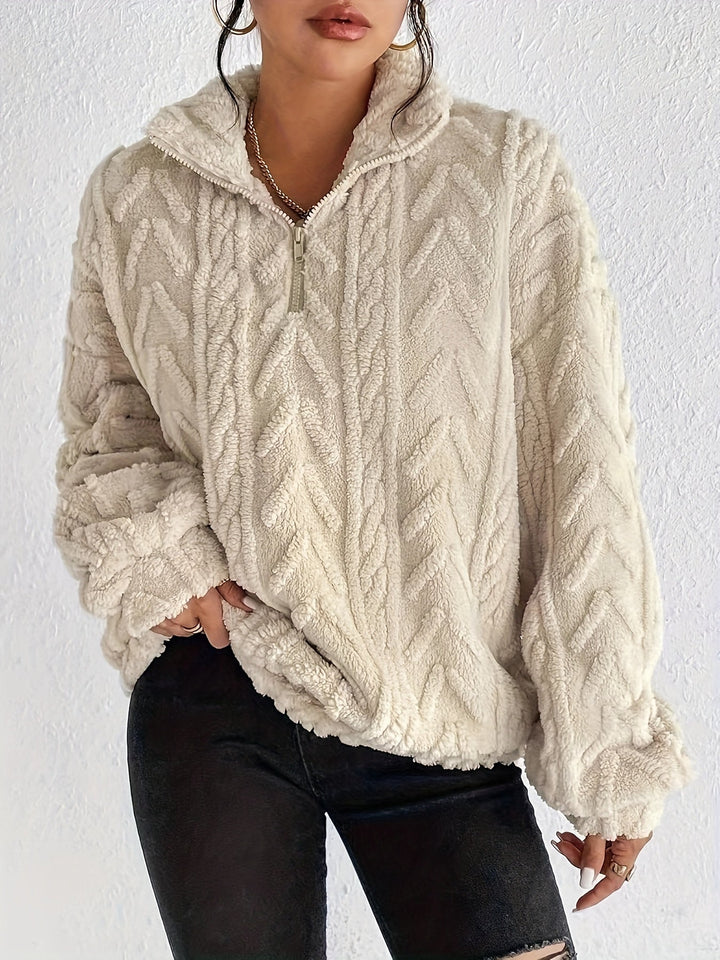 Celina | Zachte Fleece Knit Trui