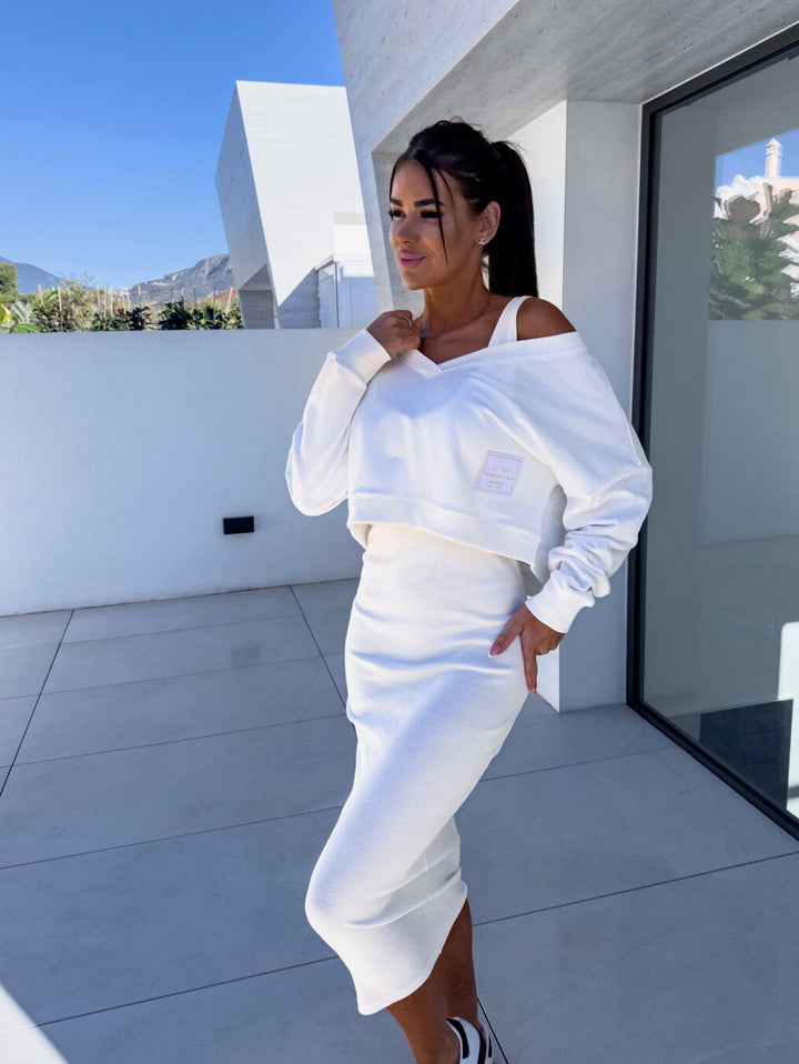 Celina | Comfortabele Sweatdress Set