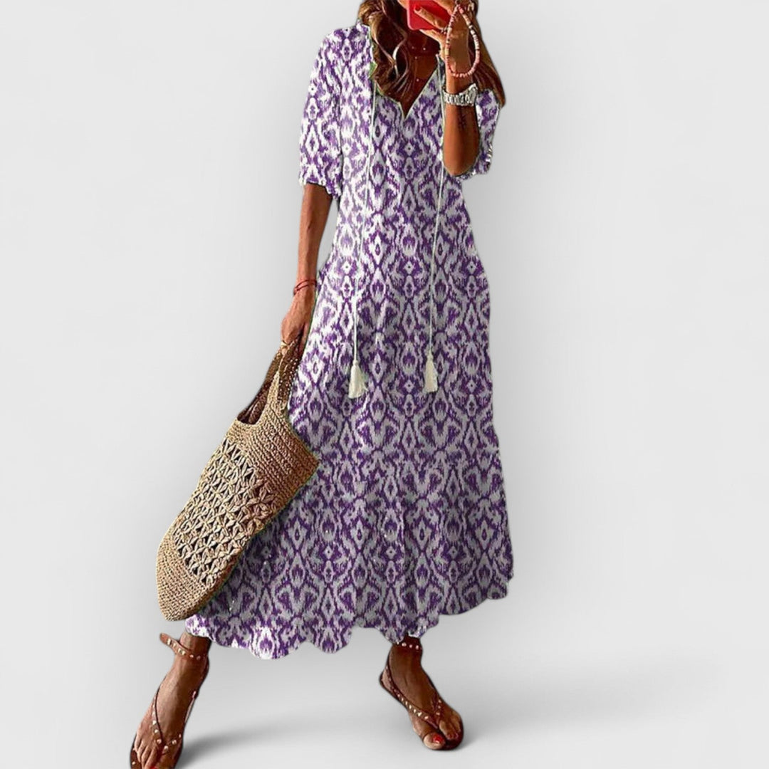 Celina | Printjes Jurk