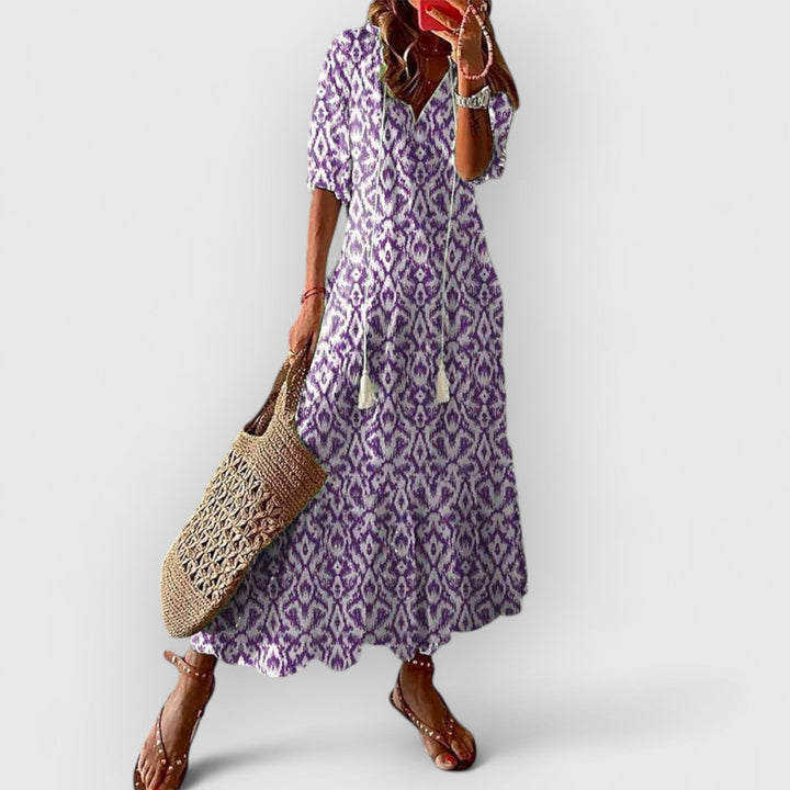 Celina | Printjes Jurk