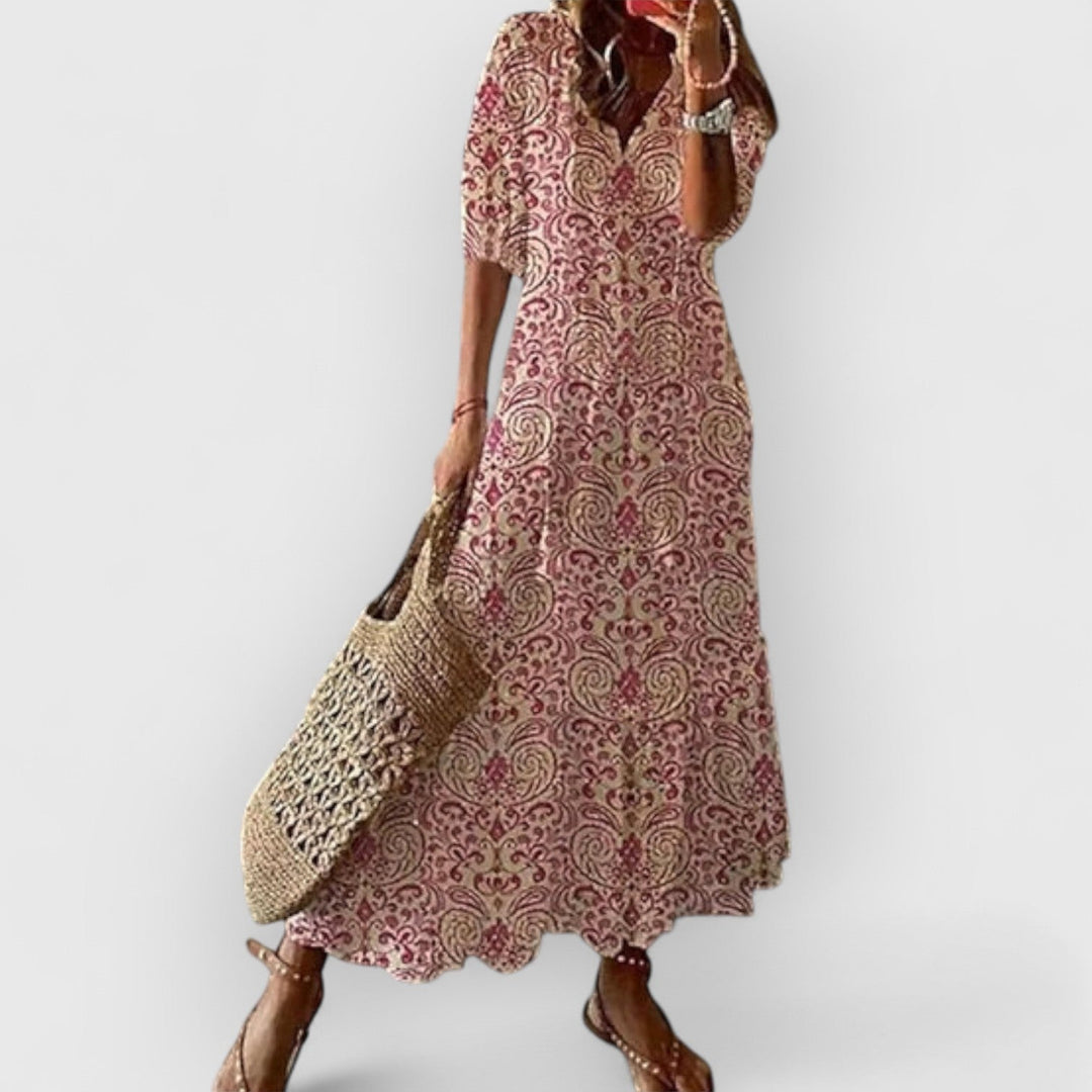 Celina | Printjes Jurk