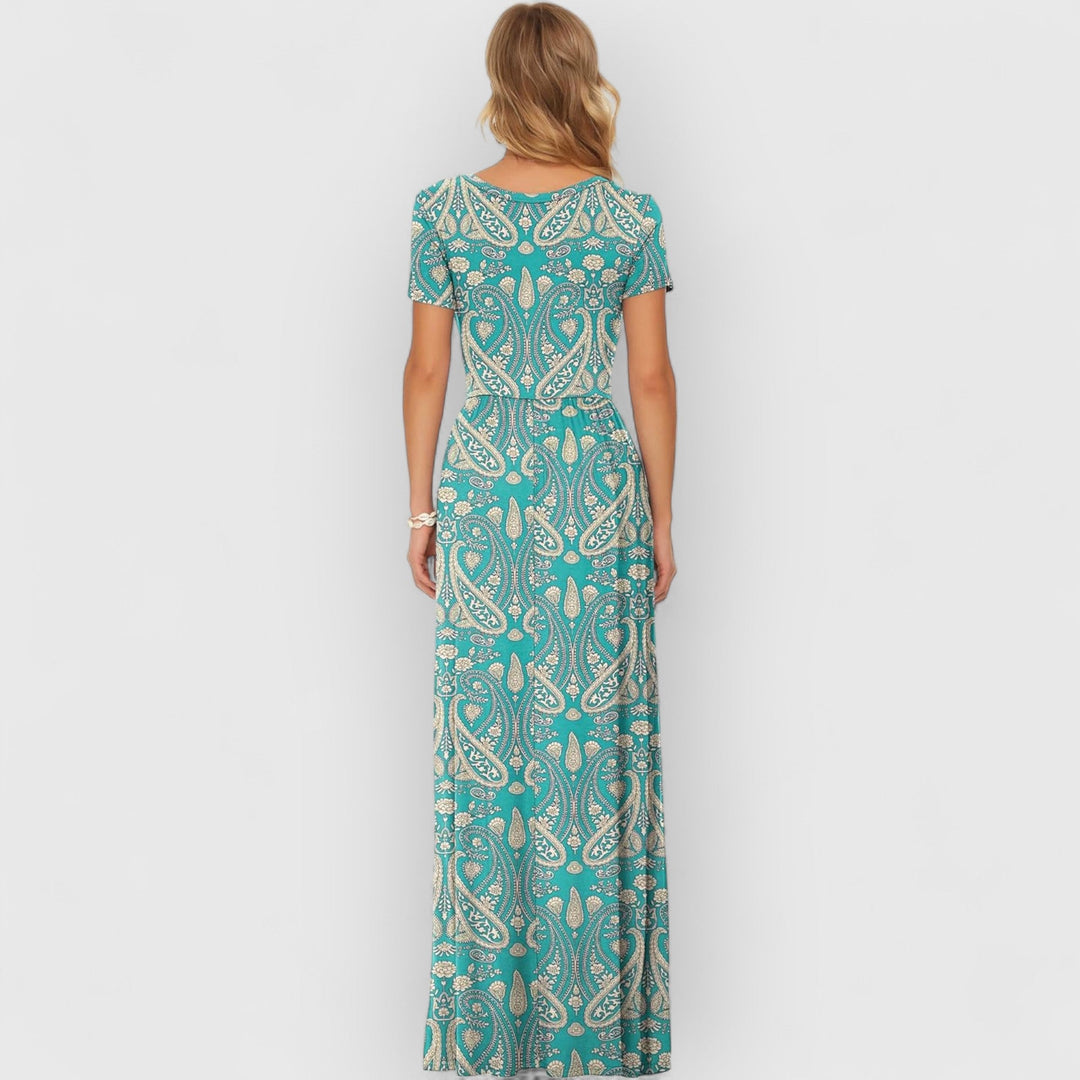 Celina | Maxi Jurk met Zakken