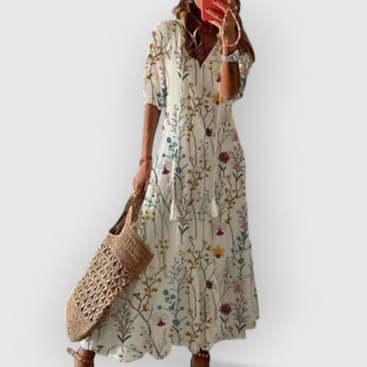 Celina | Printjes Jurk