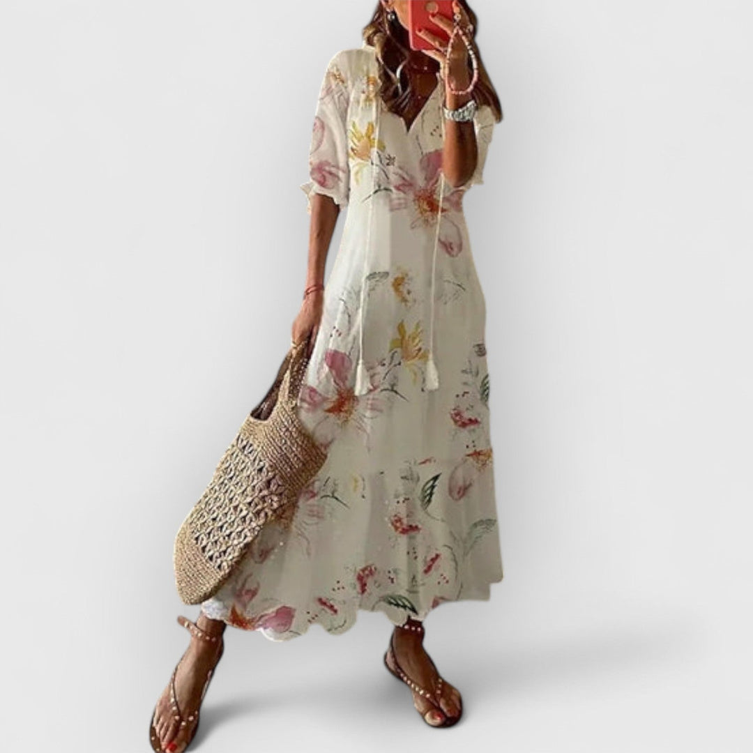 Celina | Printjes Jurk