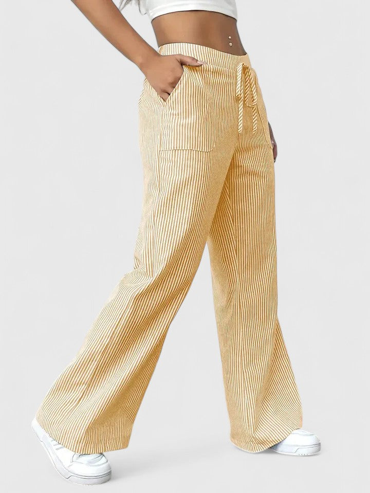 Celina | Wijde Comfort Broek