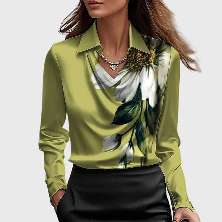 Celina | Luxe Satijnen Blouse