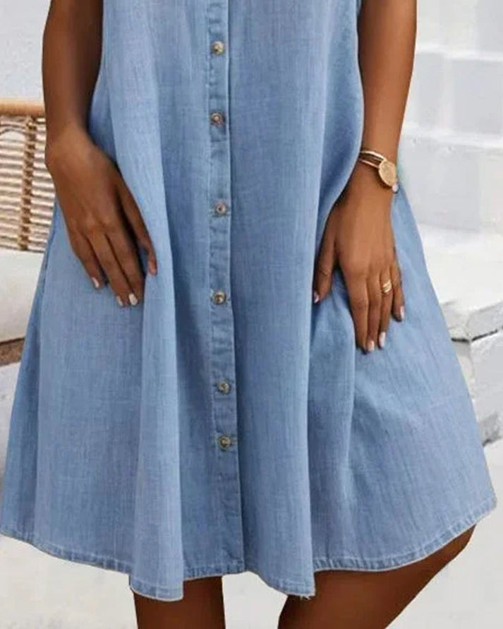 Celina | Charmante Knoopdetail Jurk