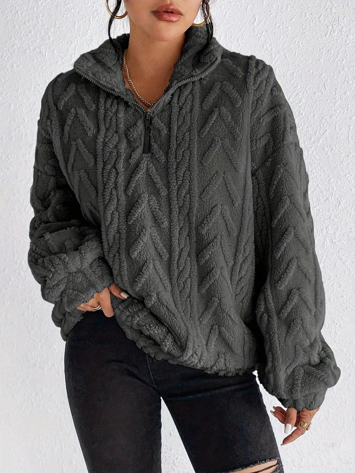 Celina | Zachte Fleece Knit Trui