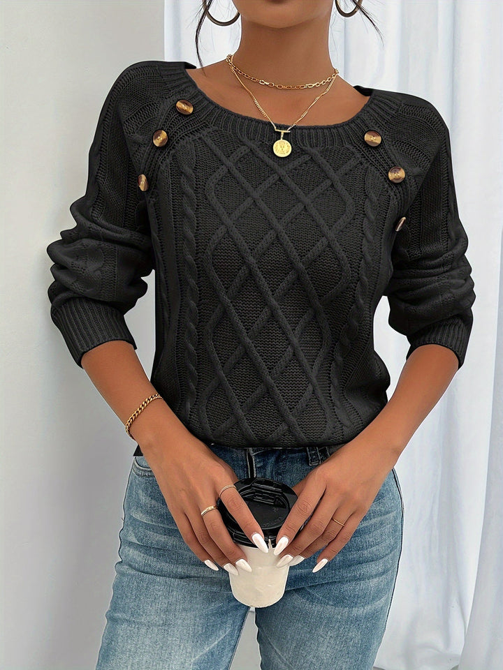 Celina | Comfortabele Elegante Knit Sweater