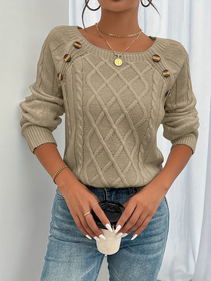Celina | Comfortabele Elegante Knit Sweater