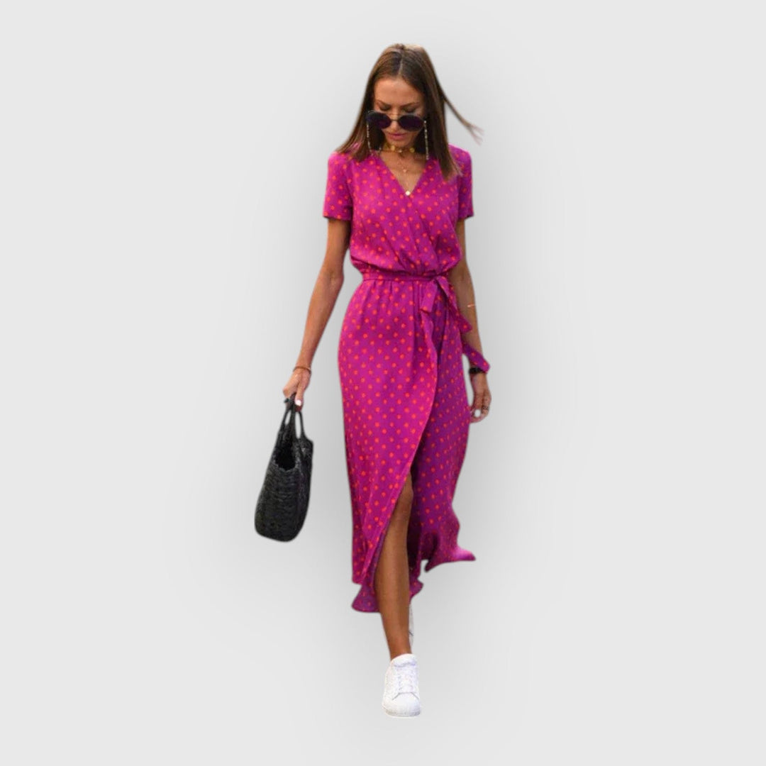 Celina | Elegante V-Hals Jurk