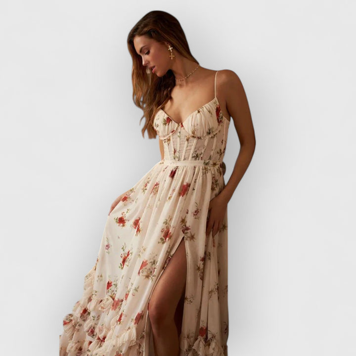 Celina | Nina Midi Jurk