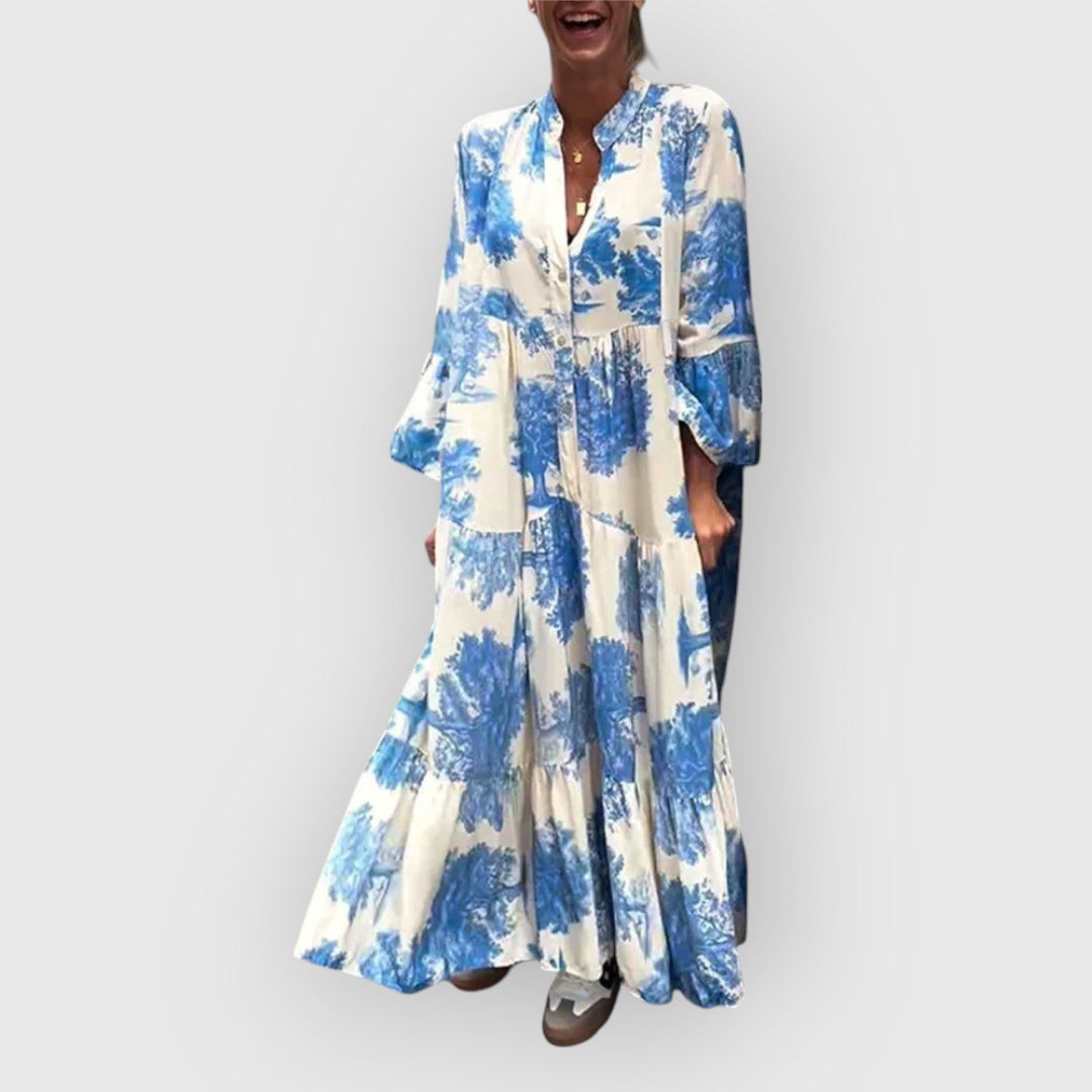 Celina | Elegante Bloemen Jurk