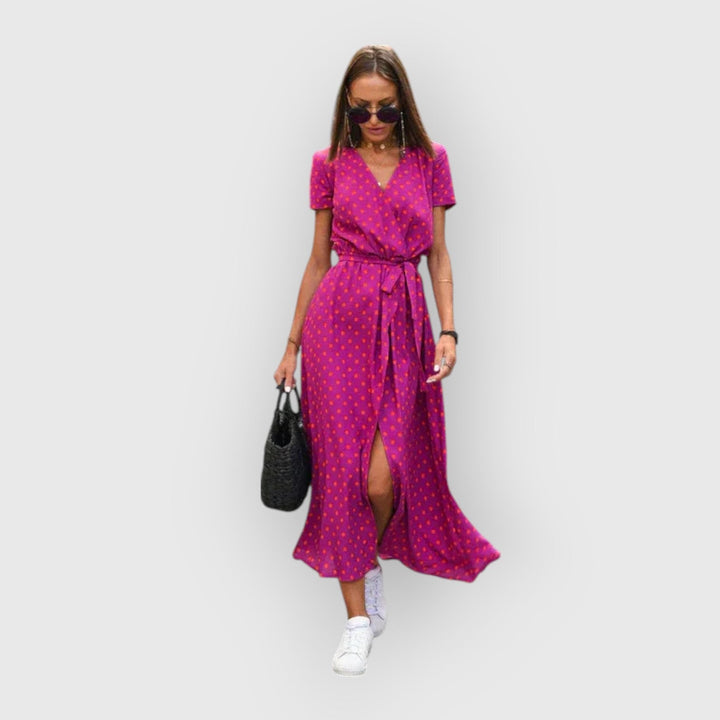 Celina | Elegante V-Hals Jurk