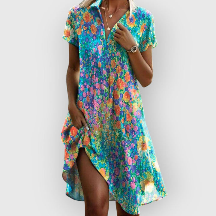 Celina | Licht & Vloeiend Jurk