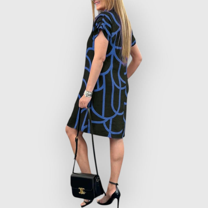 Celina | Korte Mouw Jurk