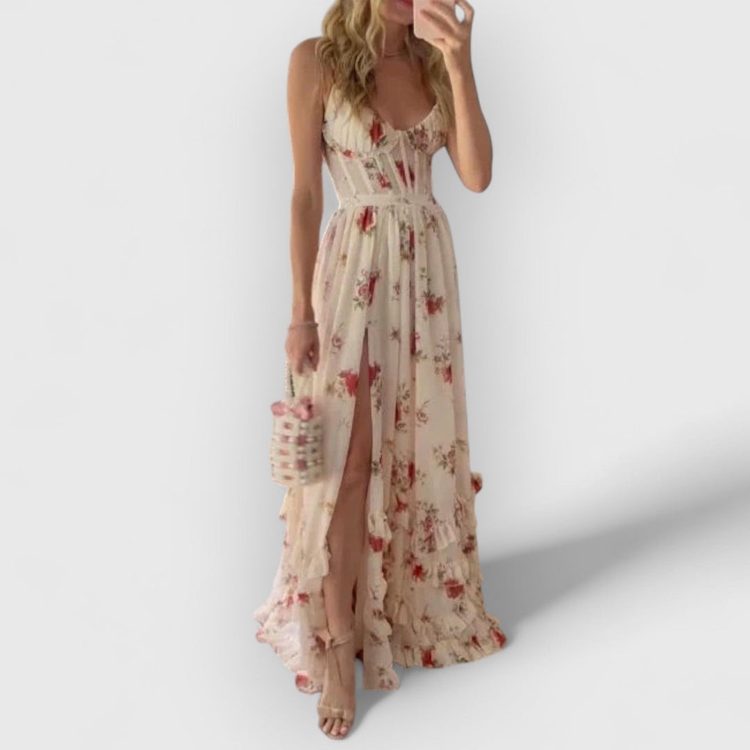Celina | Nina Midi Jurk