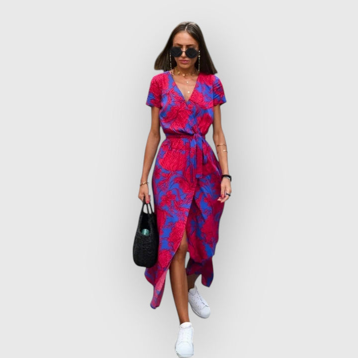 Celina | Elegante V-Hals Jurk