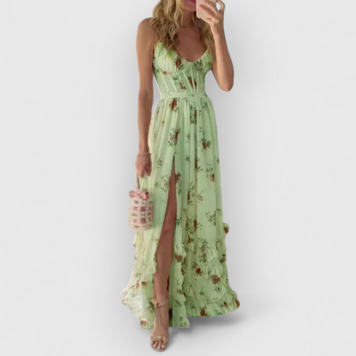 Celina | Nina Midi Jurk