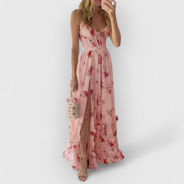 Celina | Nina Midi Jurk