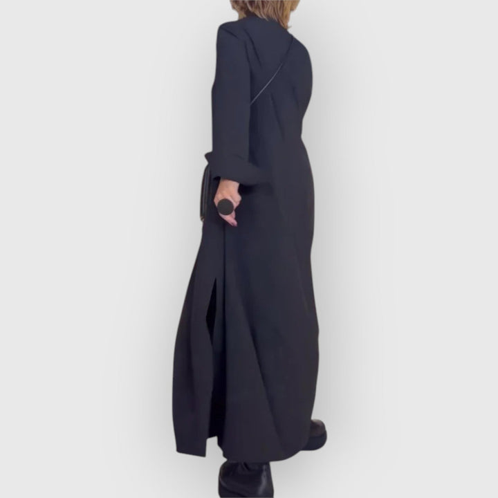 Celina | Lange Elasta-Jurk